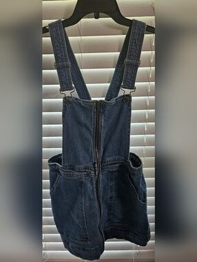 Wild Fable Denim Skirt  Overalls Full Zipper With Pockets Women's Medium